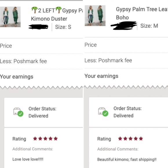 LOWEST PRICE⭐️Gypsy Palm Tree Long Kimono Duster - Picture 6 of 8